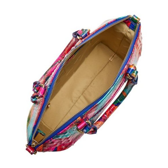 Rare Lush Melbourne Large Duxbury Satchel - Tropical Colorful Vacation Vibes - Picture 2 of 4